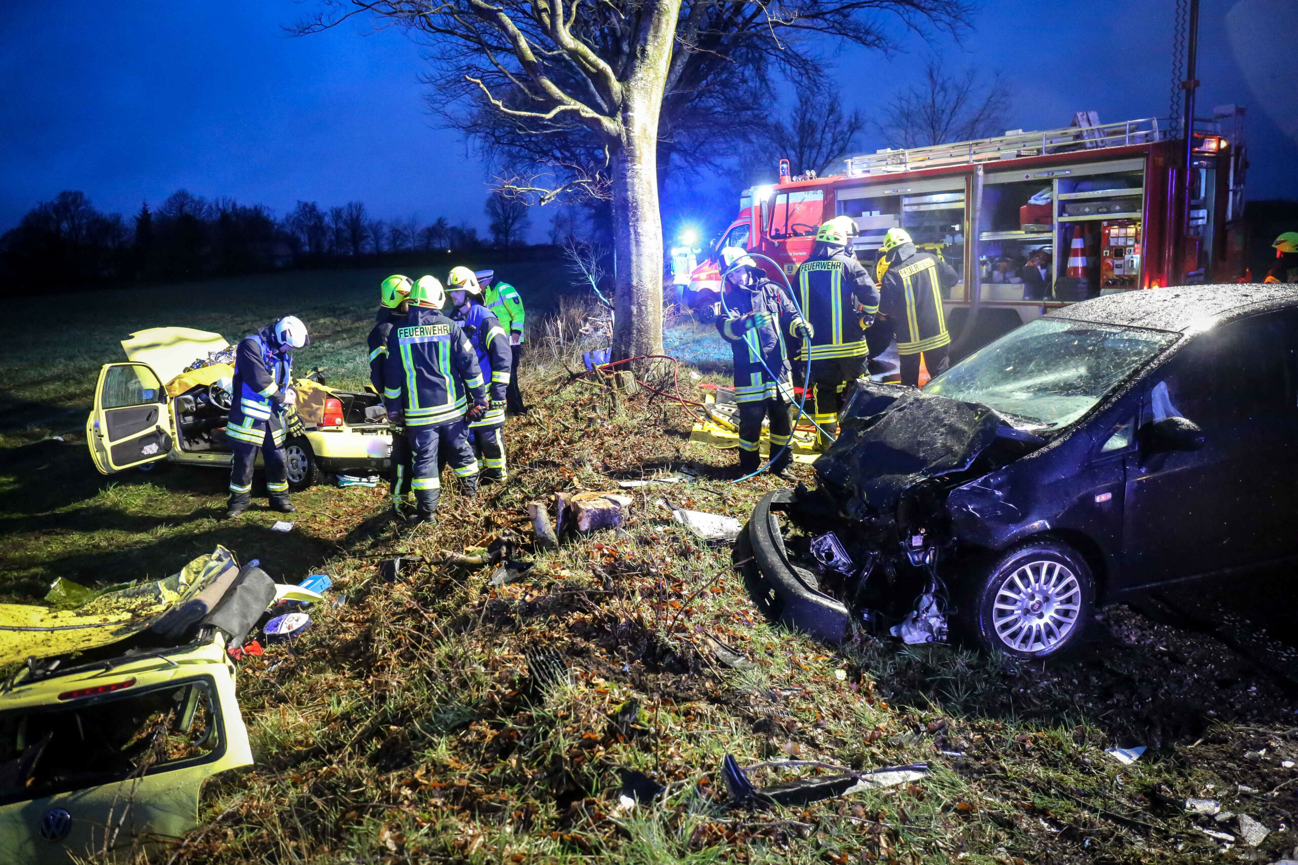 Schwerer Unfall
