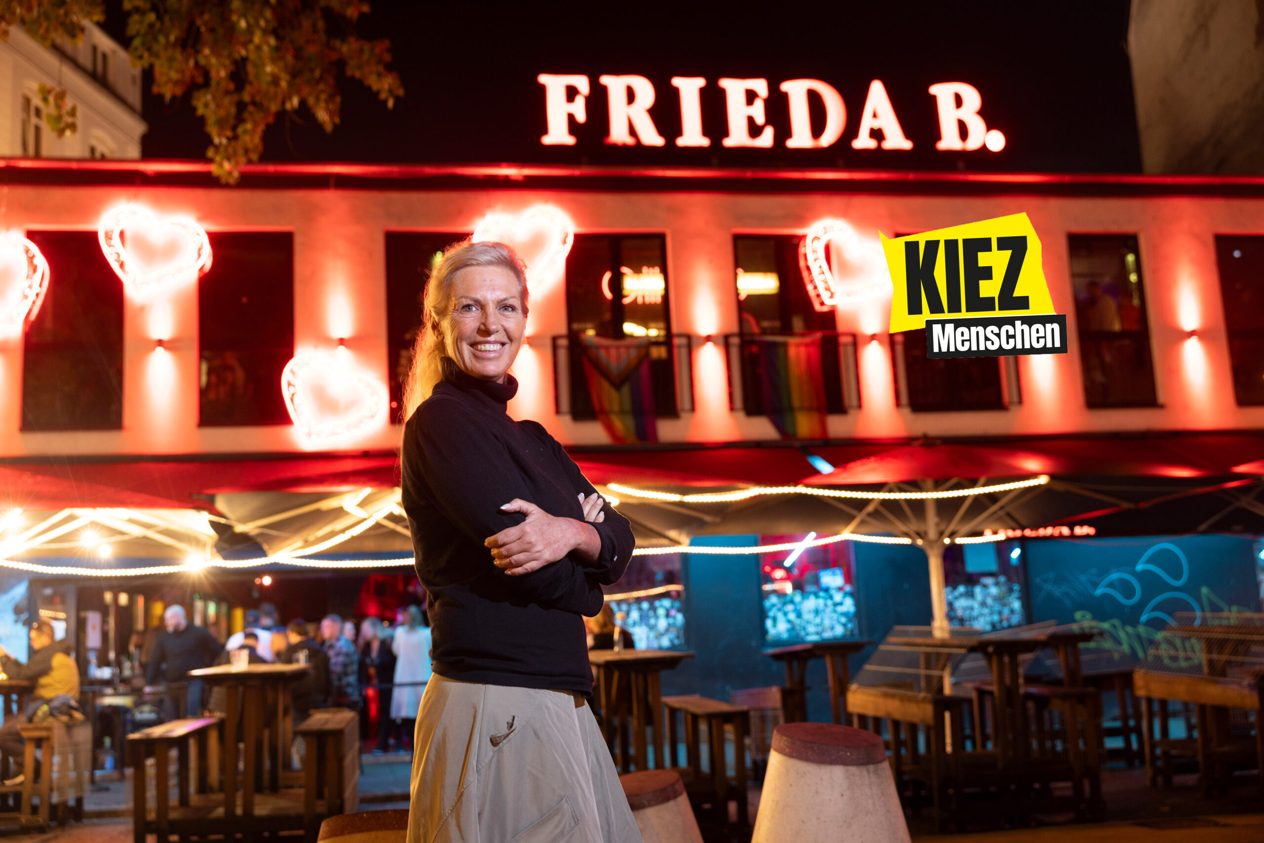Maren Dickers vorm Frieda B