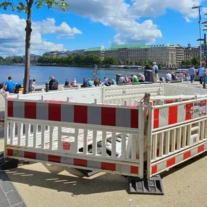 Schon kurz nach Umbau des Jungfernstiegs muss wieder nachgebessert werden.
