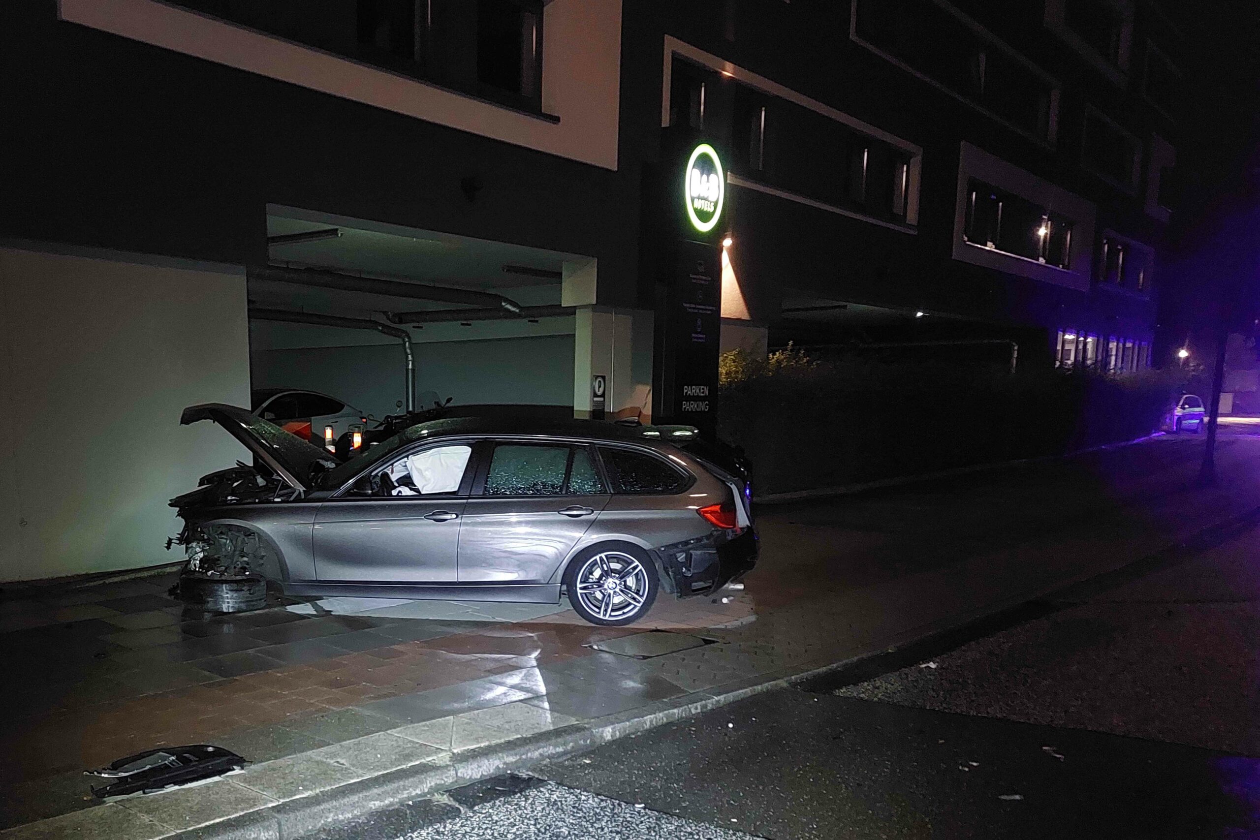 Ein kaputtes Auto