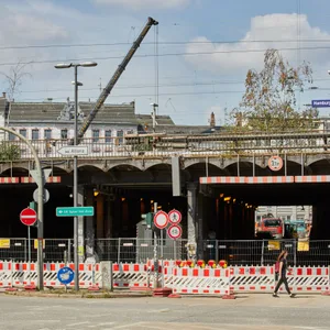 Der Lessigtunnel während Baustellenarbeiten im Jahr 2019. (Archivbild)