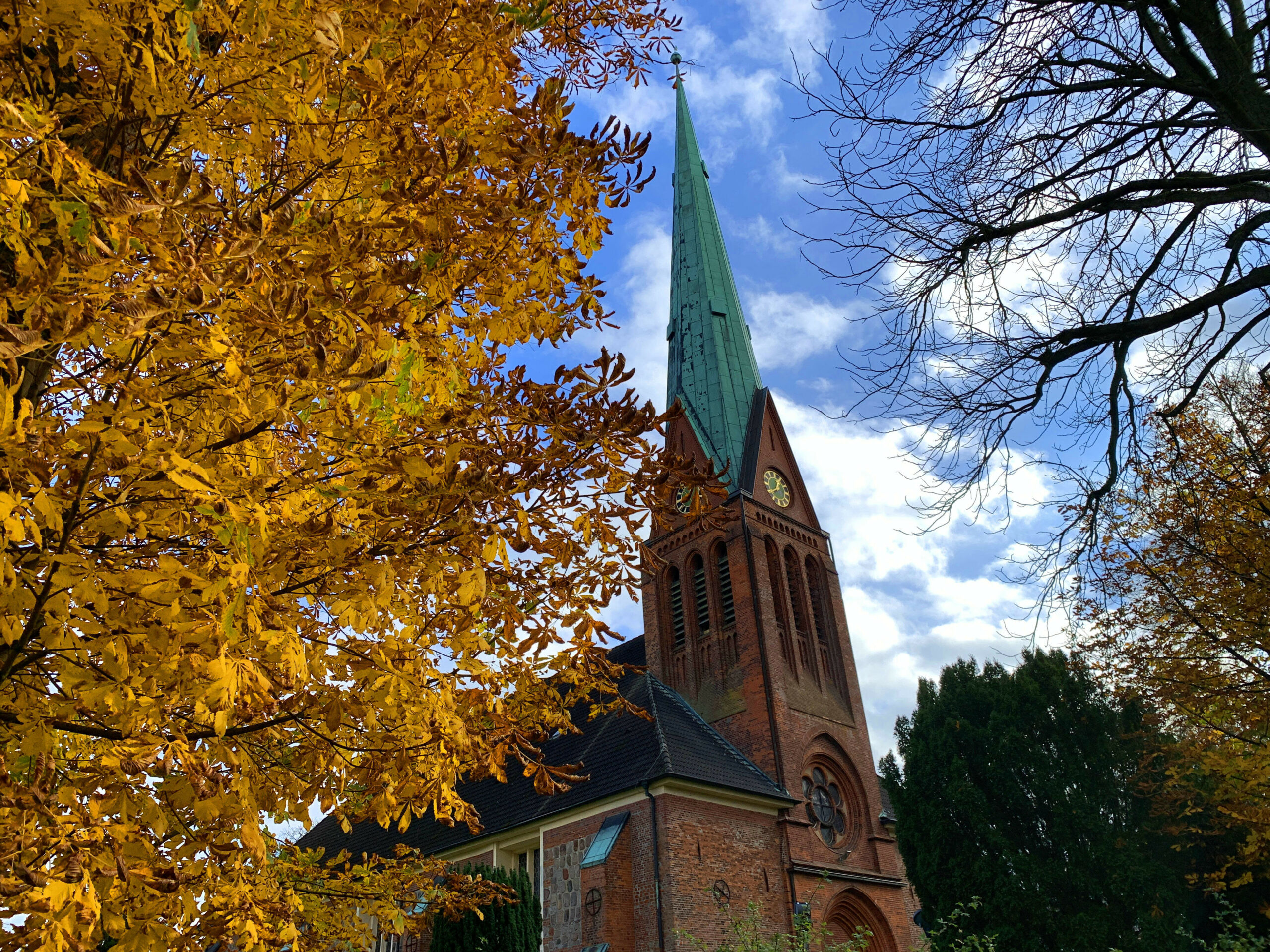 Die Friedenskirche in Siek.