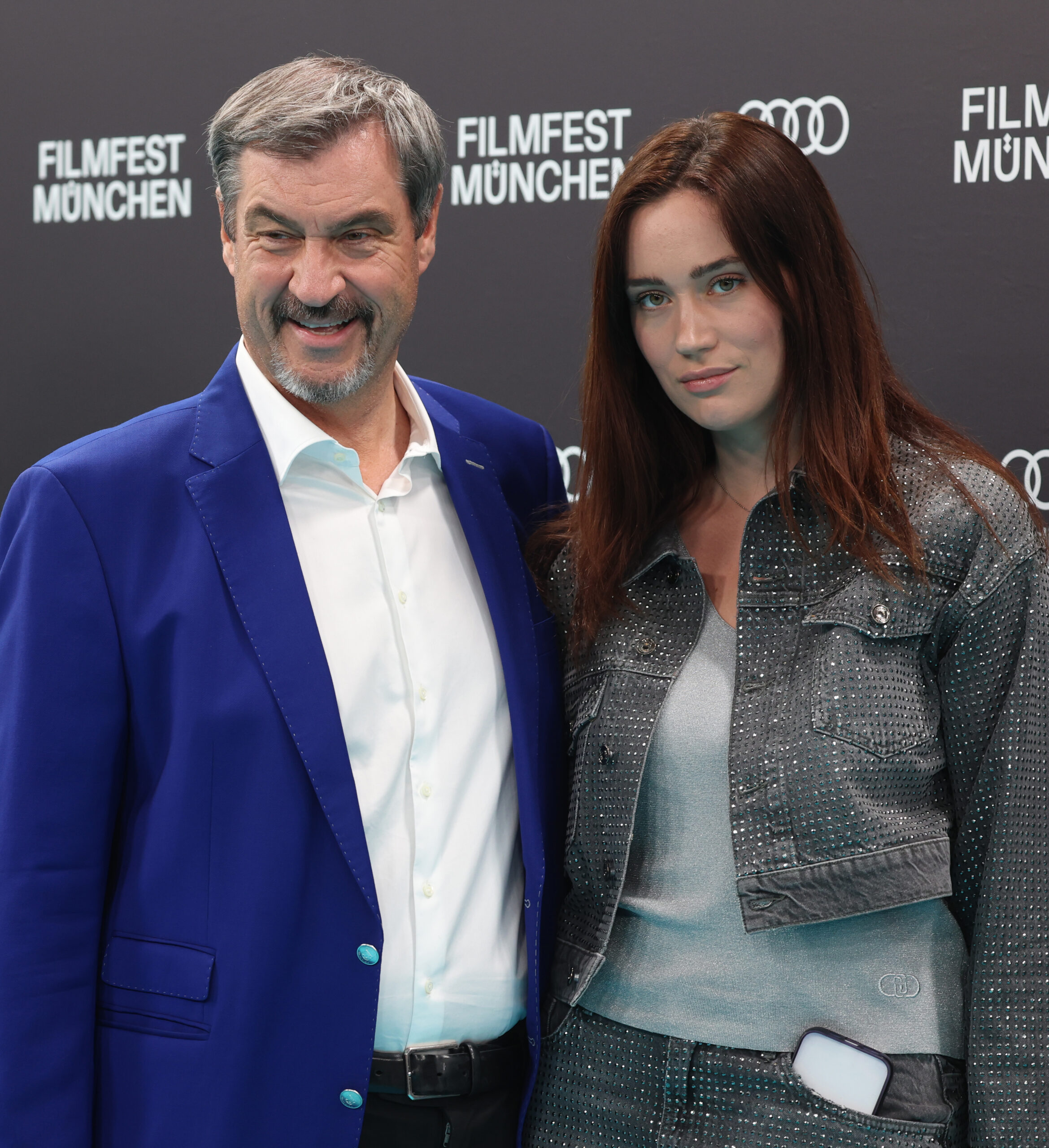 Markus Söder und Gloria-Sophie Burkandt