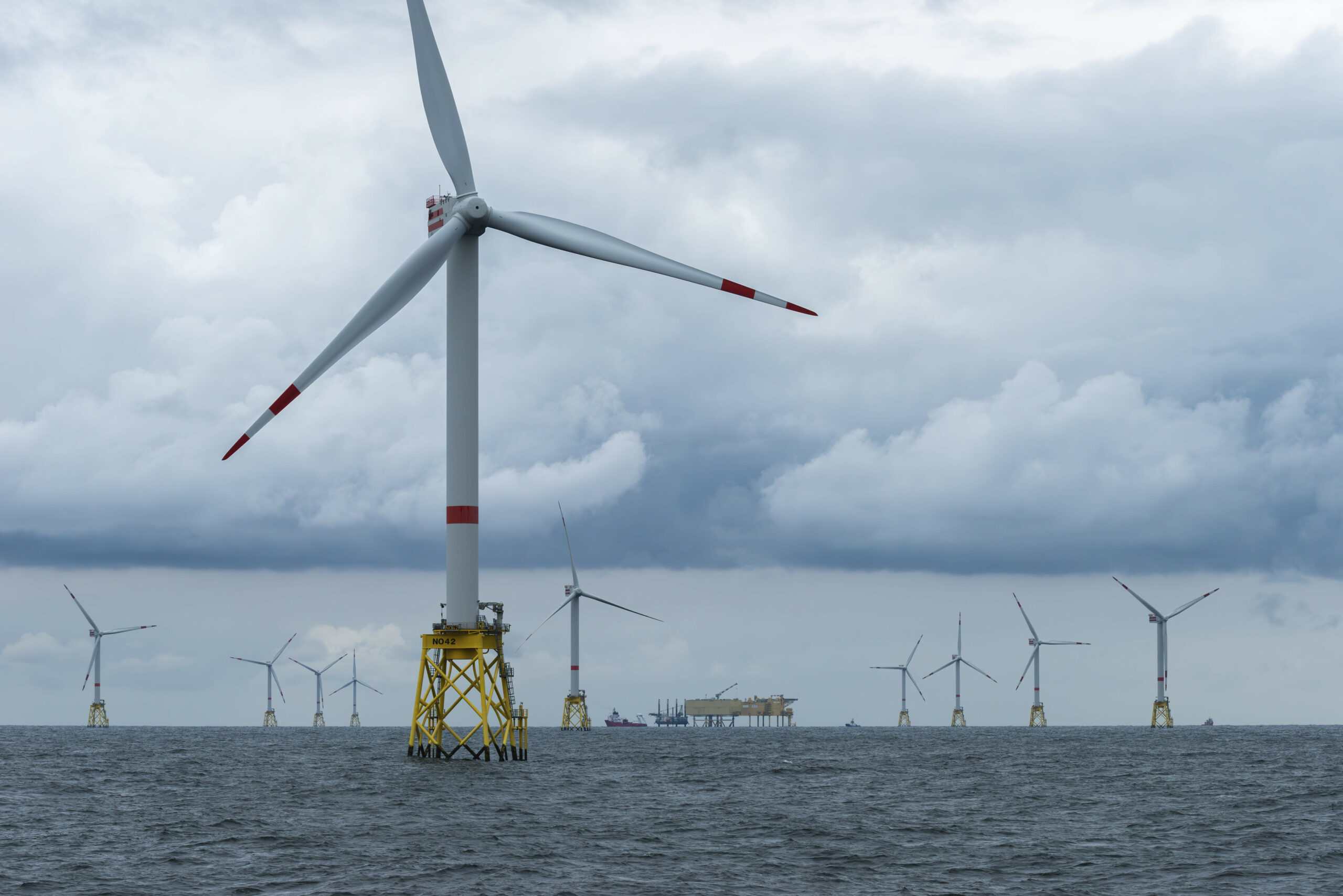 Offshore-Windpark Nordsee