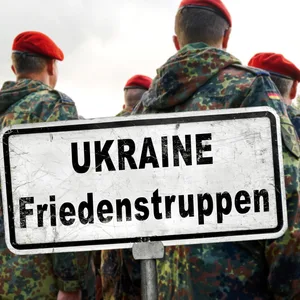 Die Bundeswehr als Friedenstruppe in der Ukraine? Dazu wird es sehr wahrscheinlich nie kommen. (Montage)