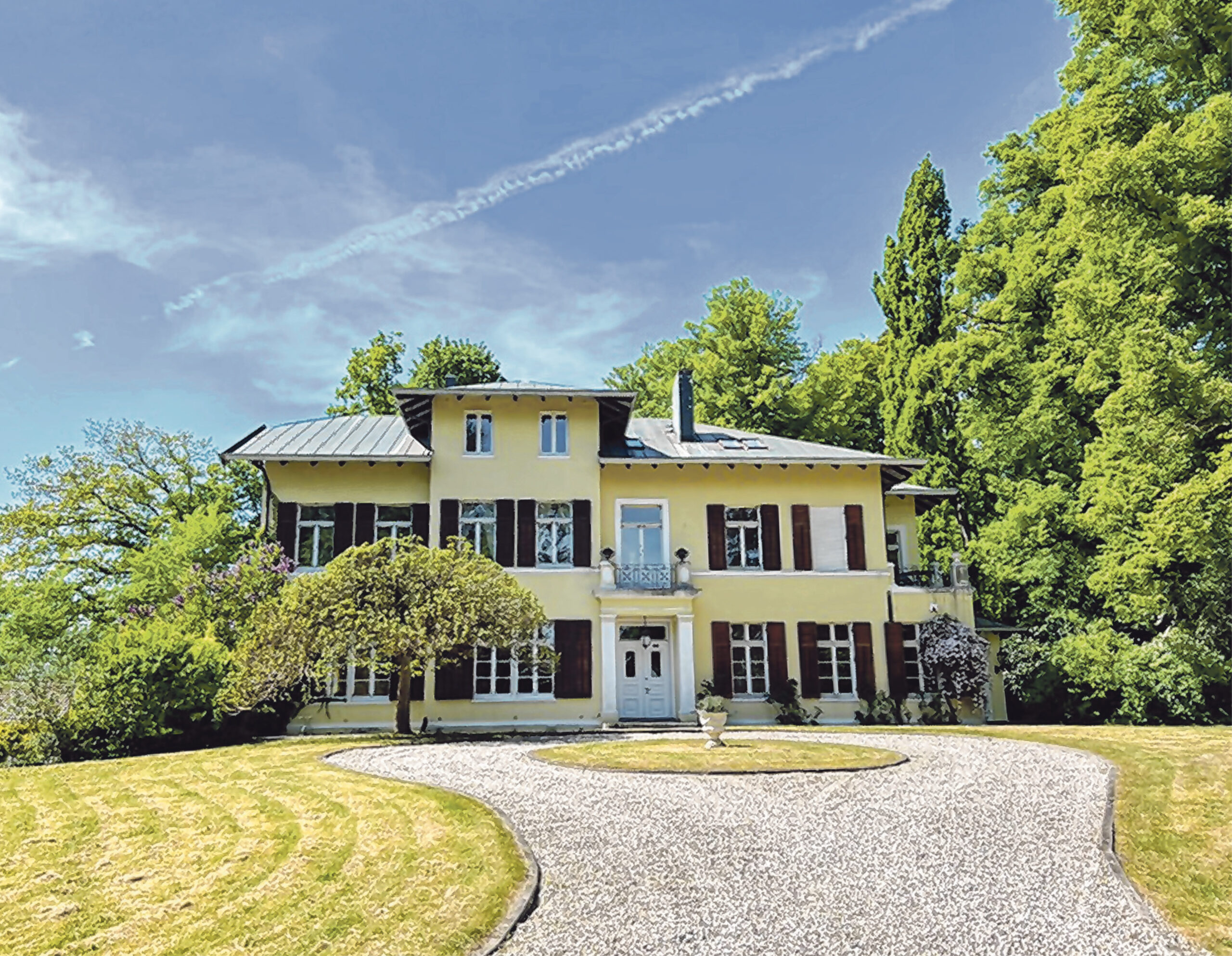 Die Ballin-Villa in Hamfelde.