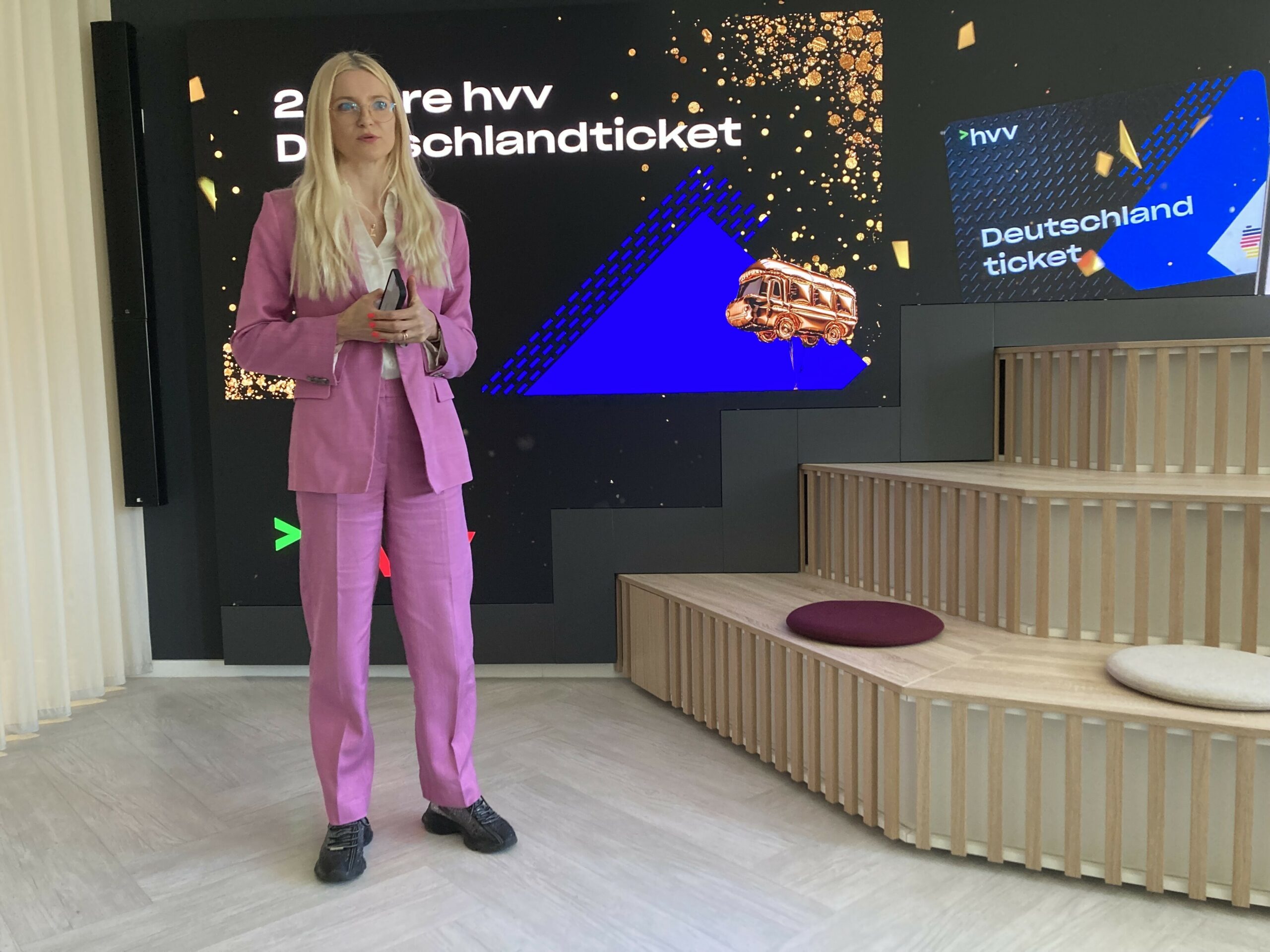 Anna-Theresa Korbutt ist seit 2021 Chefin des HVV.