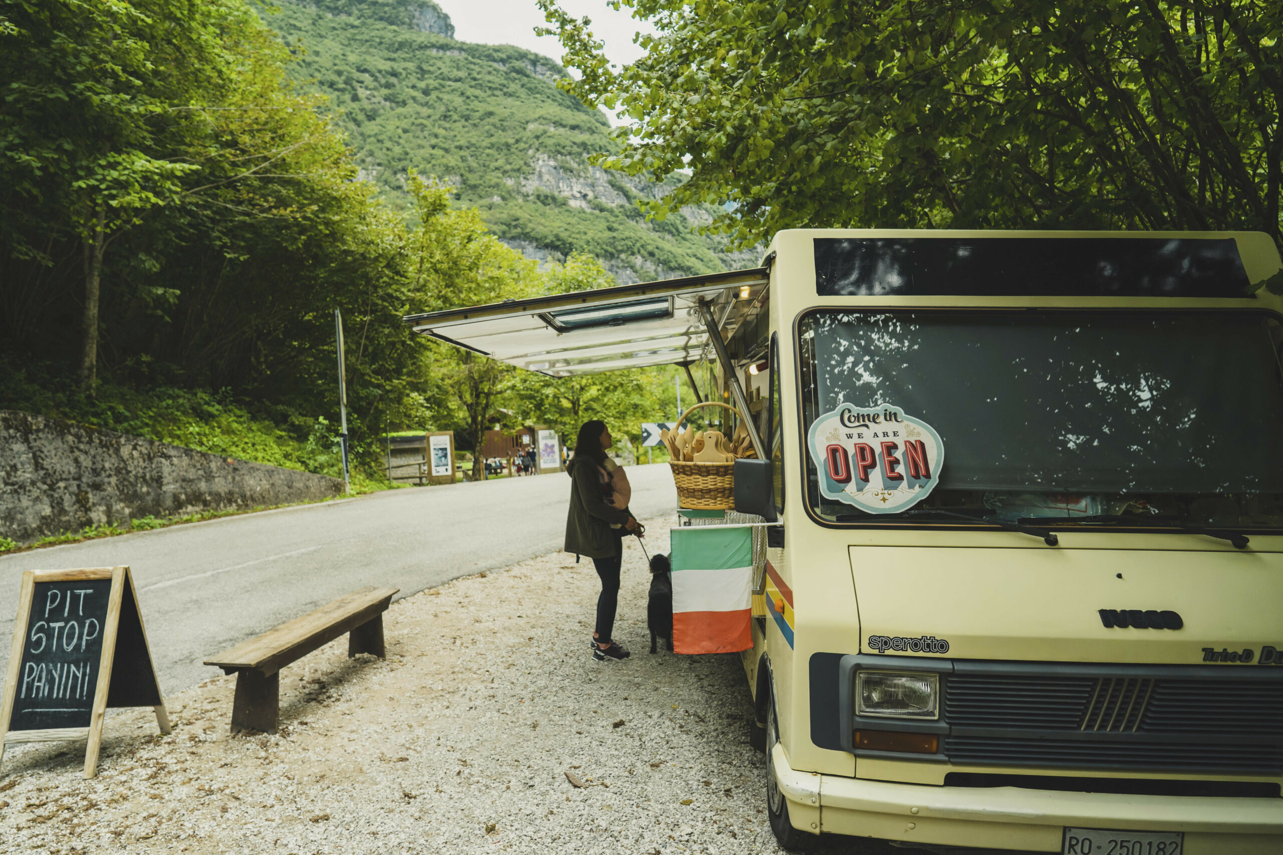 Food-Truck in Italien (Symbolbild).