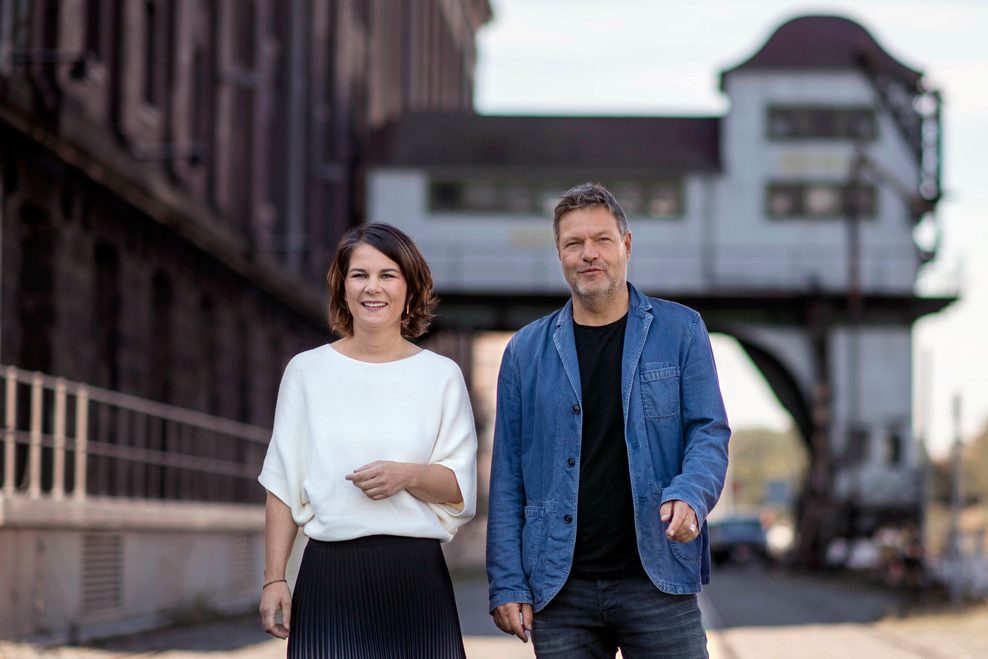 Robert Habeck und Annalena Baerbock