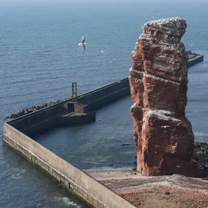 Felsen „Lange Anna” der Insel Helgoland