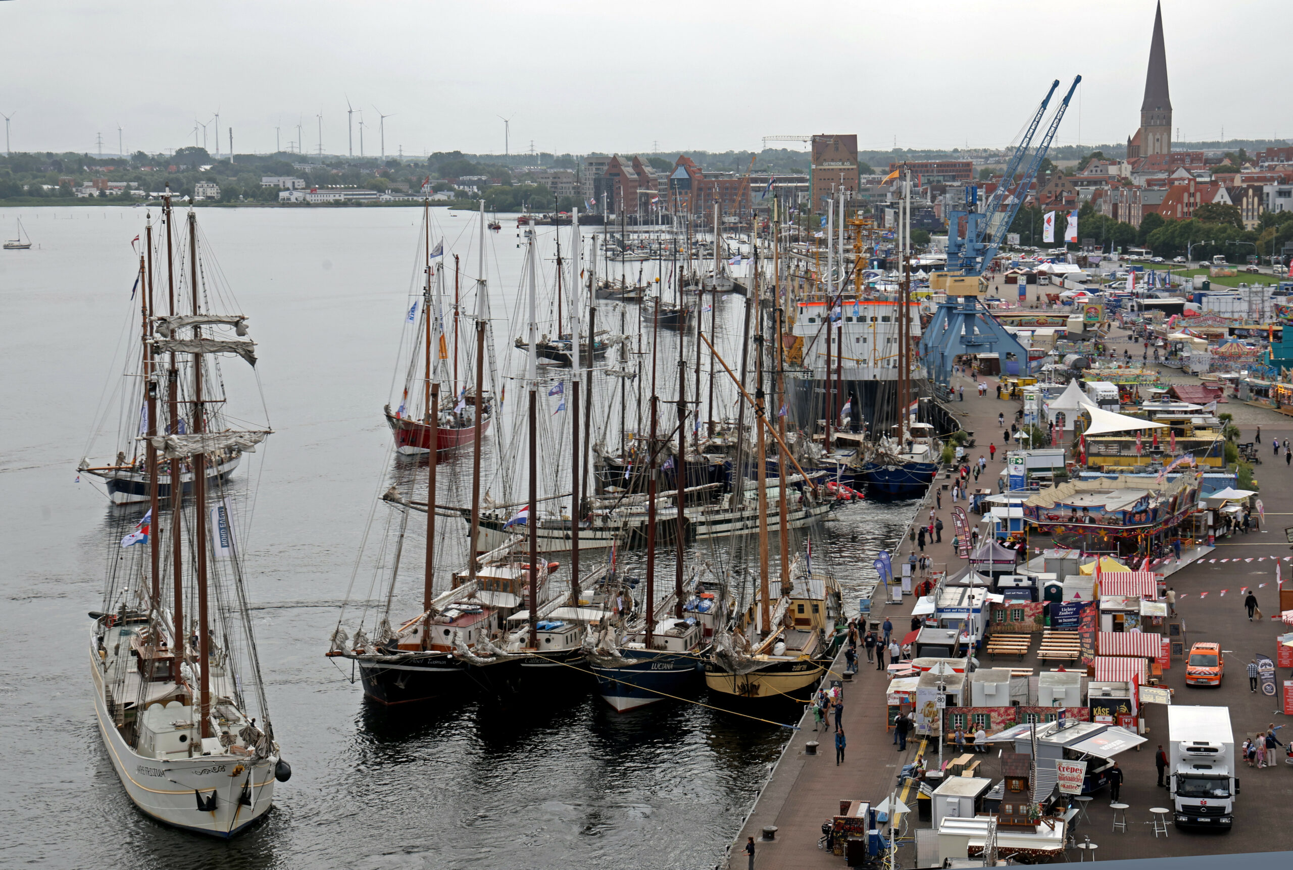 Der Rostocker Hafen