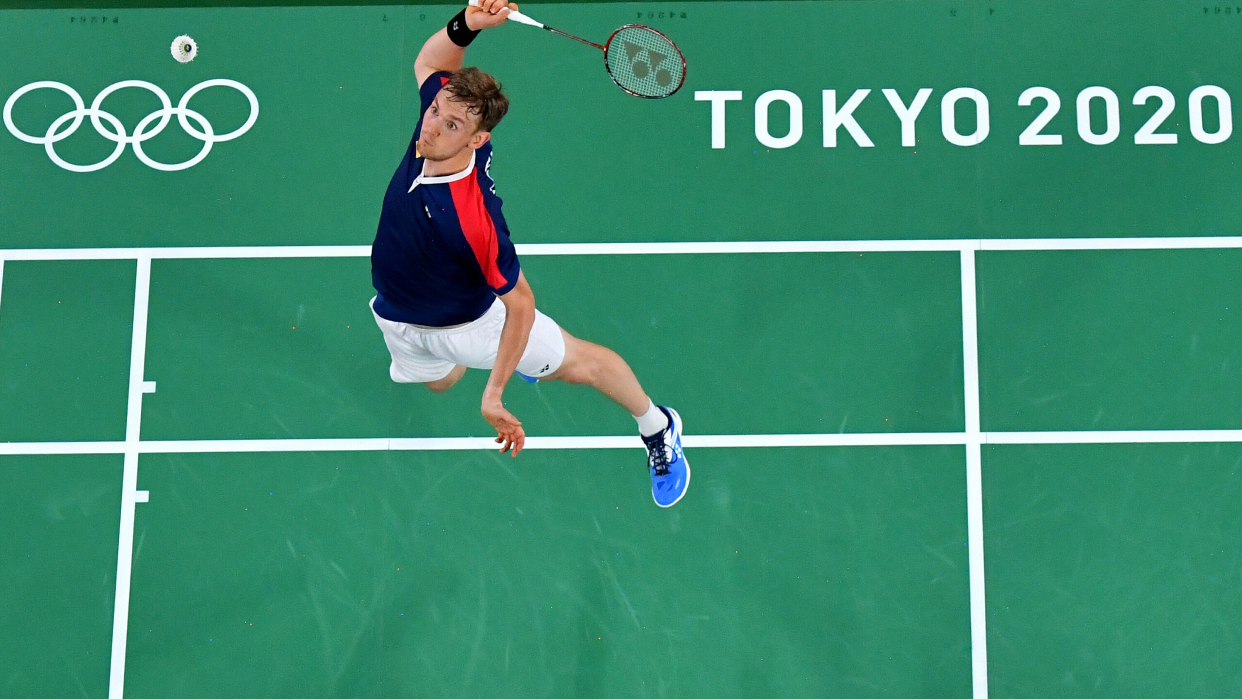 Badminton-Ass Marvin Seidel bei Olympia 2021 in Tokio