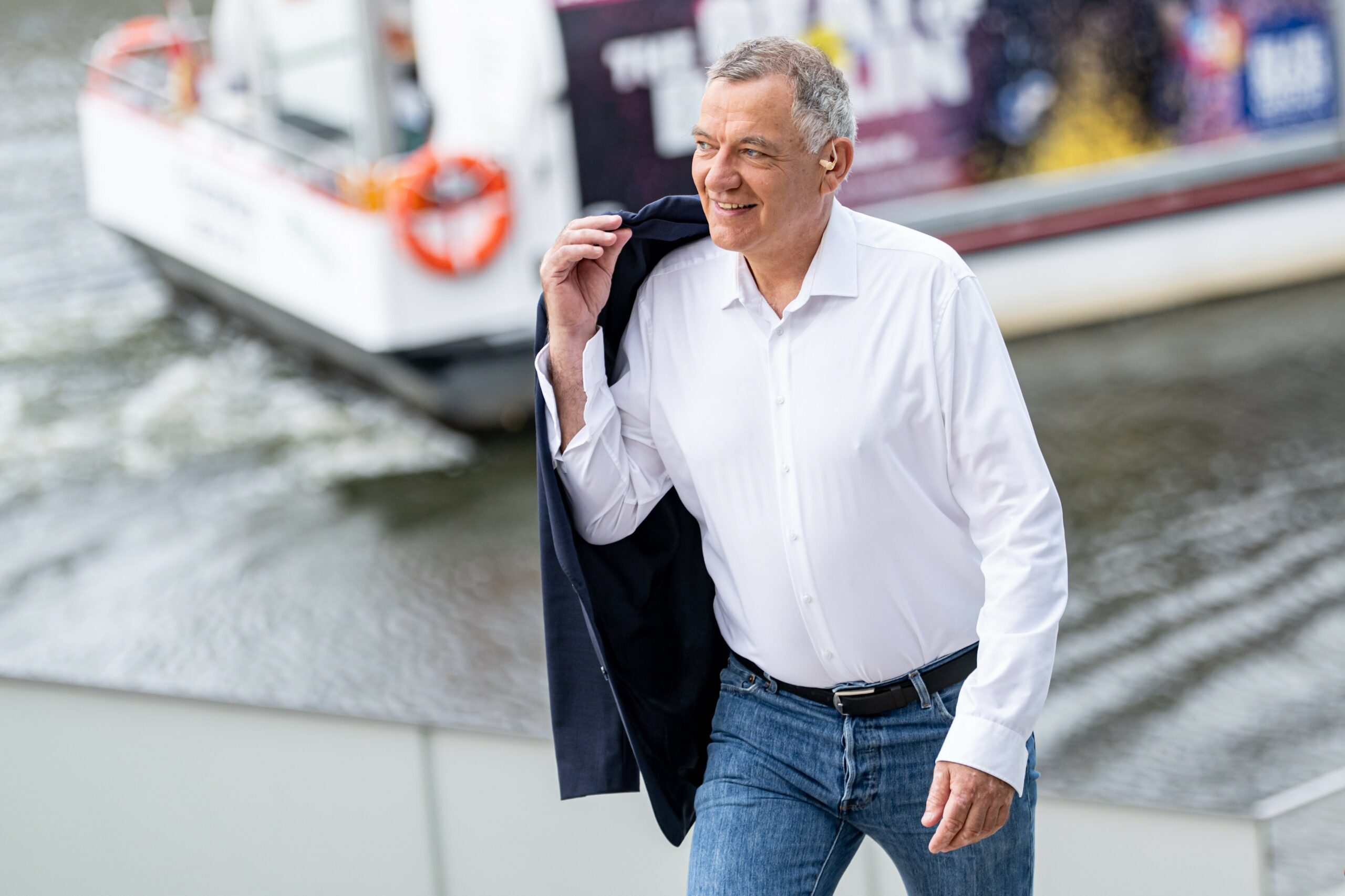 Jan van Aken, Parteivorsitzender der Partei Die Linke