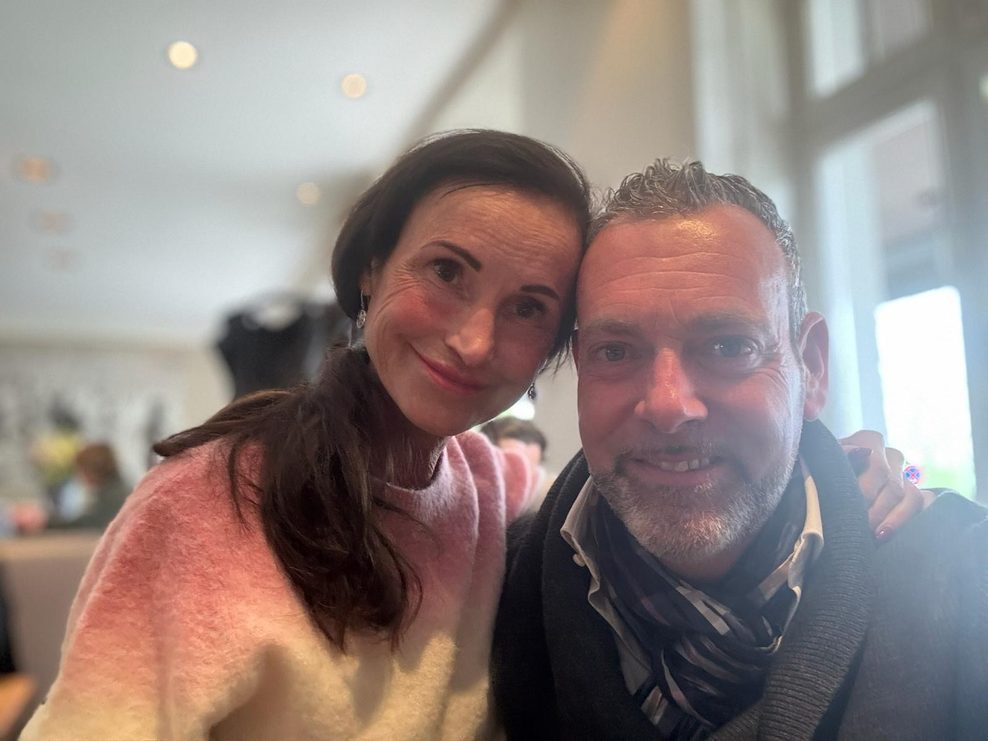 Promi-Reporterin Rike Schulz und Arne Pflugrad
