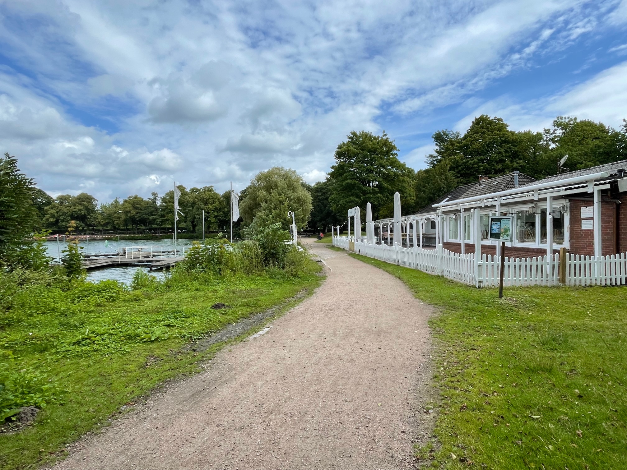 Bootshaus an der Außenmühle ist noch immer geschlossen.