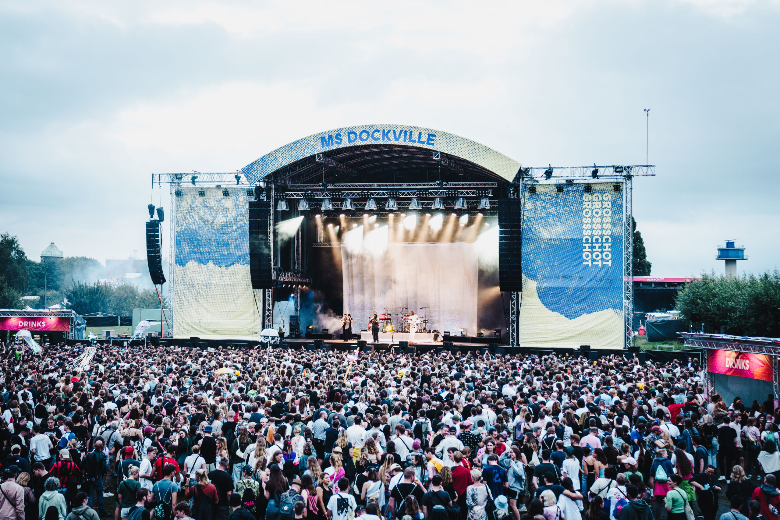 Die größte Bühne des „MS Dockville“