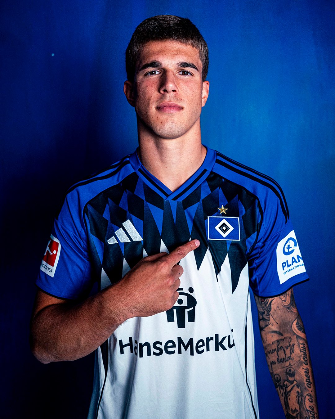 Luka Vuskovic als HSV-Profi