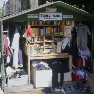 Das Tauschhaus am Stellinger Weg wird geschlossen.