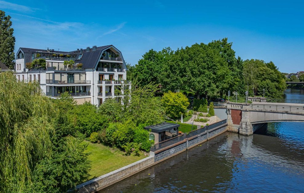 Luxuswohnung am Alsterlauf in Hamburg-Eppendorf.