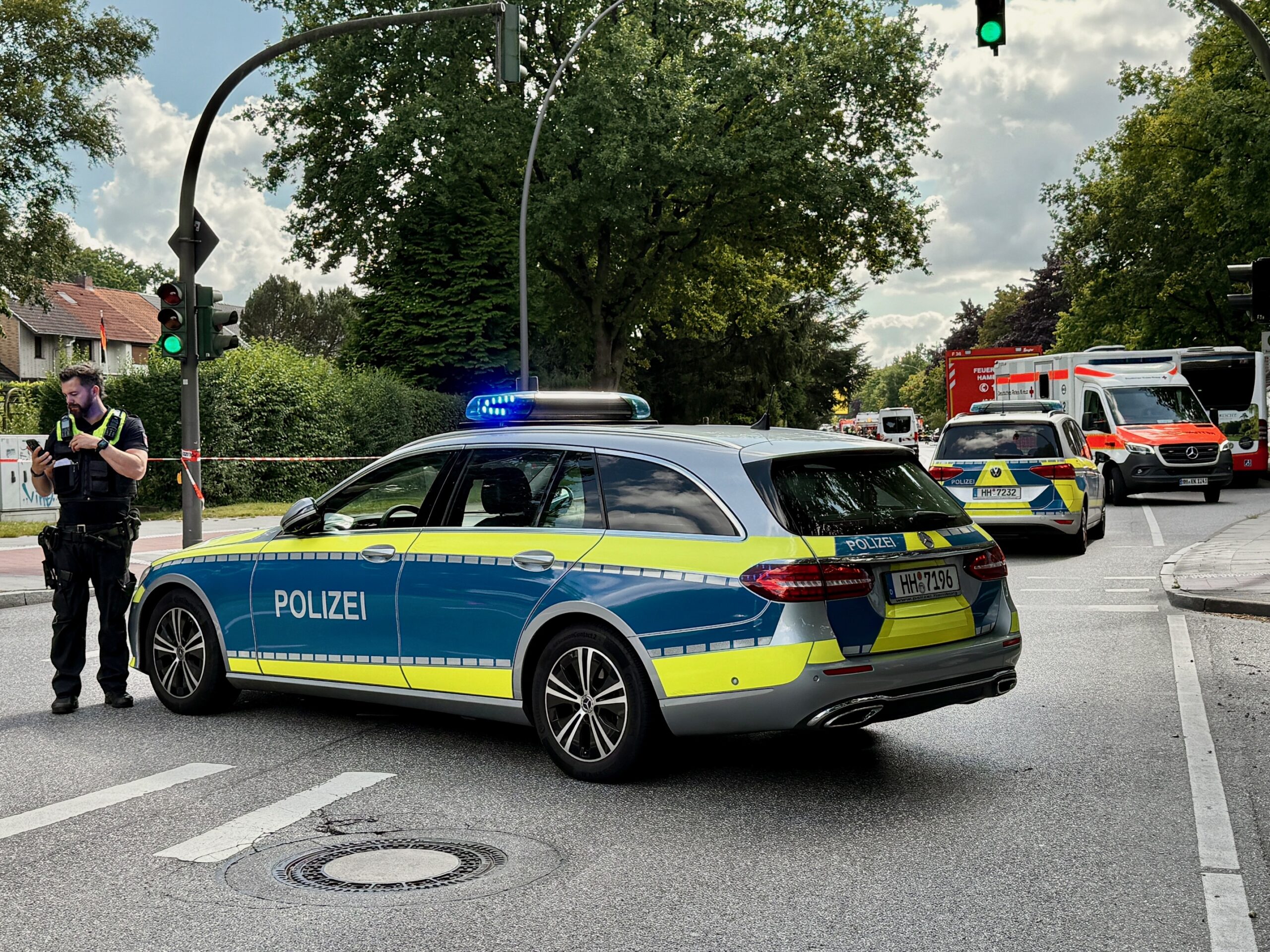 Gasleck in Sinstorf