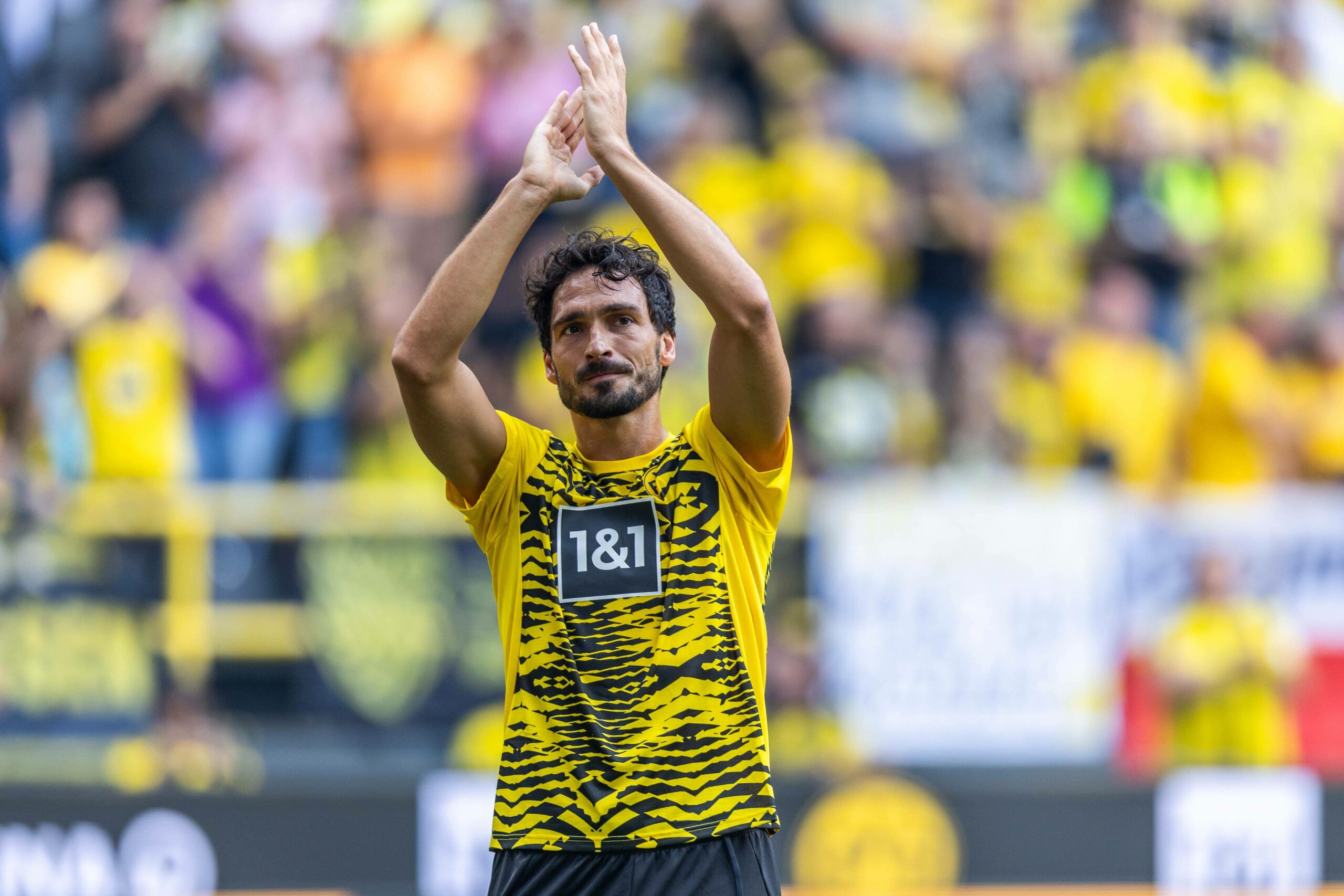 Mats Hummels klatscht