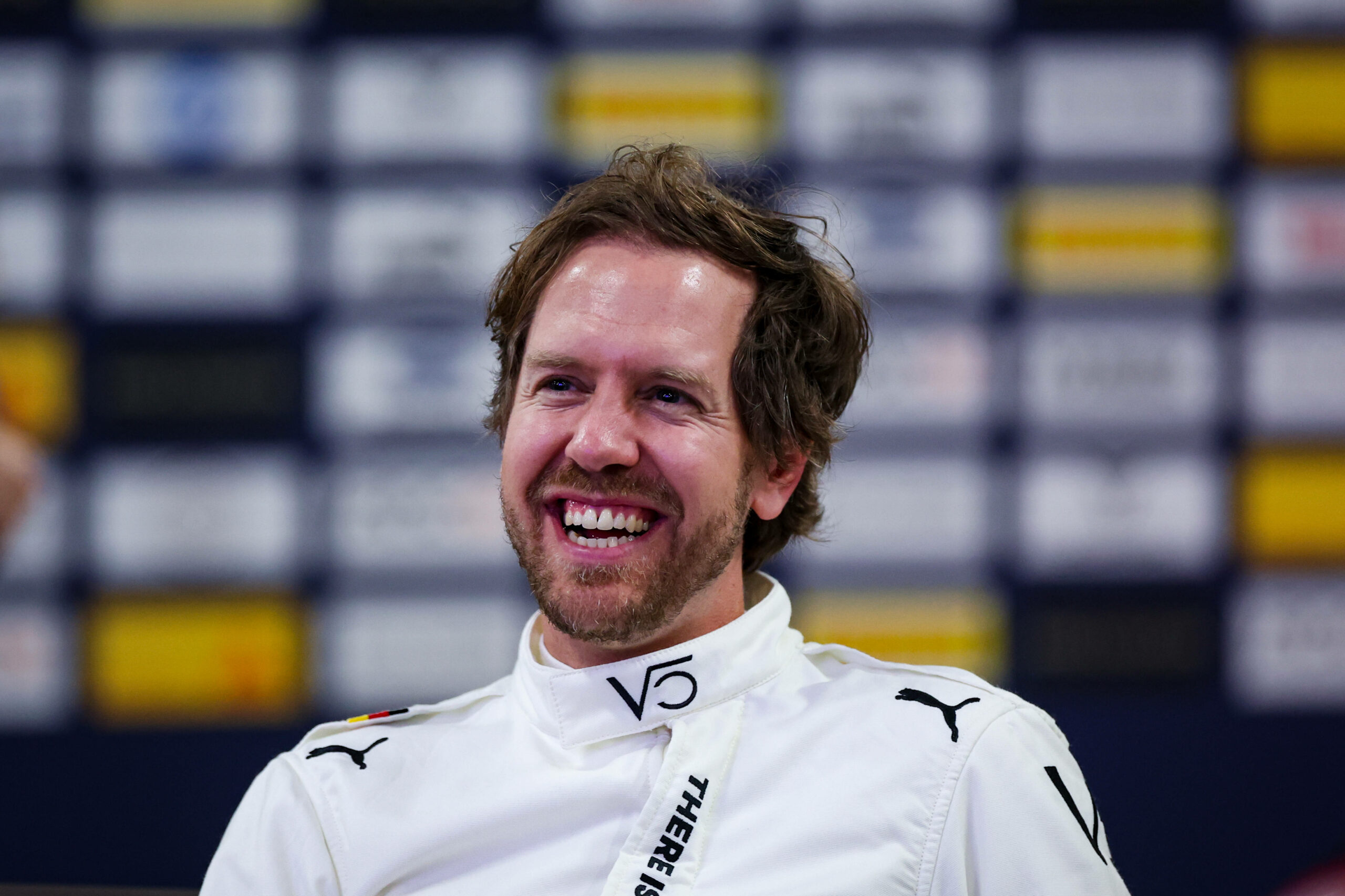 Sydney, Australien: Sebastian Vettel aus Deutschland fährt am 7. März 2025 im Nations Cup beim Race of Champions im Accor Stadium.