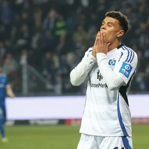 Aus der Traum: Ransford Königsdörffer wollte den HSV eigentlich in Richtung OGC Nizza verlassen.