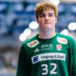 Finn Knaack im HSV Handball-Dress