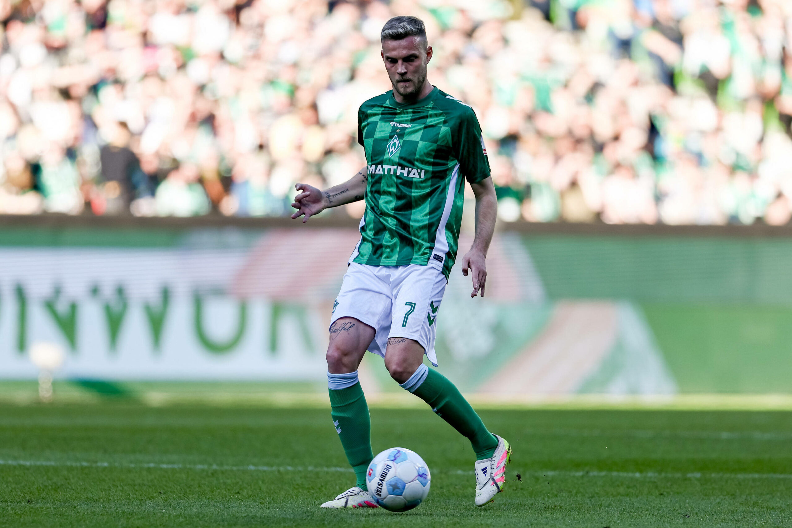 Marvin Ducksch im Werder-trikot