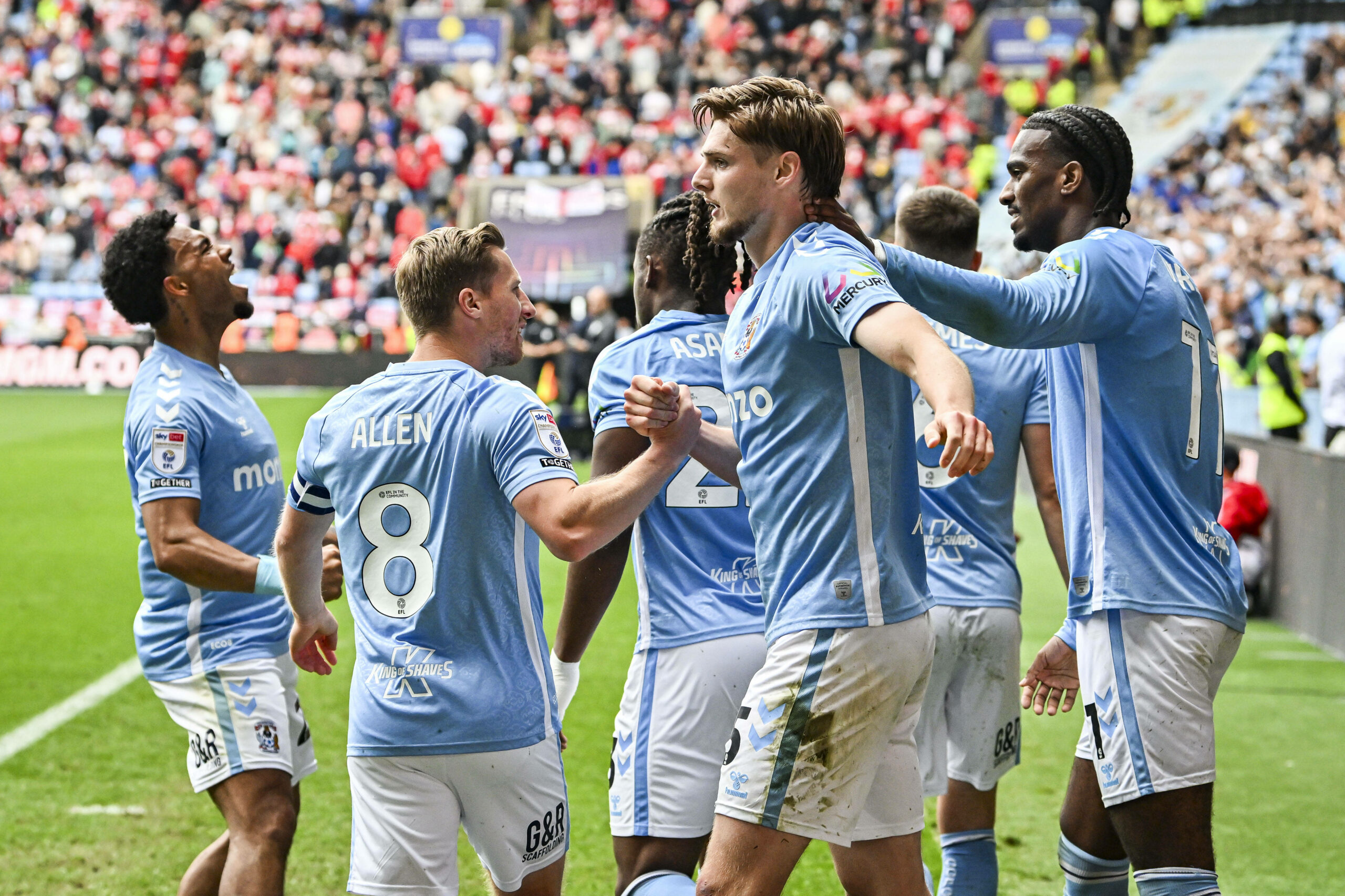 Coventry-Profis jubeln