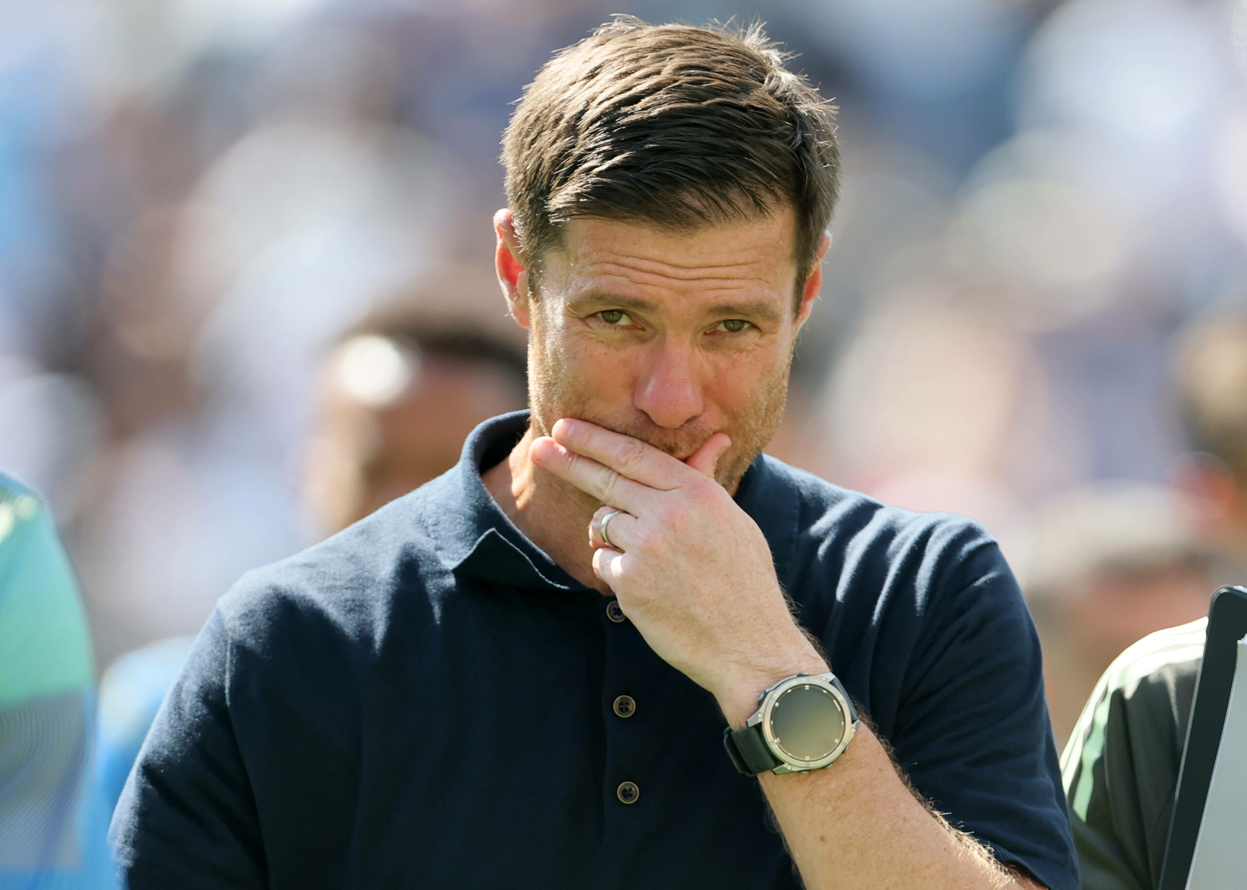 Xabi Alonso guckt nachdenklich