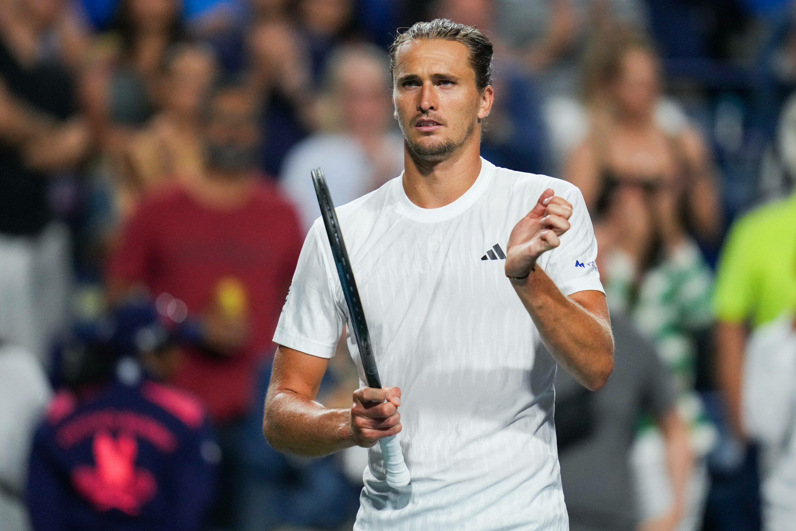 Alexander Zverev freute sich beim ATP-Masters in Toronto über seinen 500. Sieg.