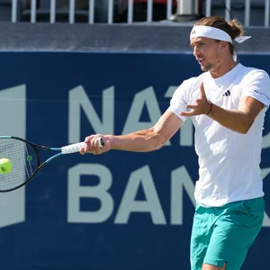 Alexander Zverev beim ATP-Turnier in Toronto