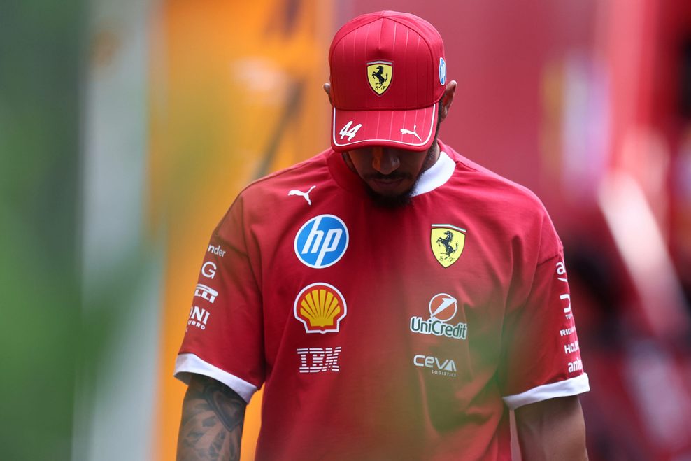 Lewis Hamilton nach dem Qualifying aus Budapest
