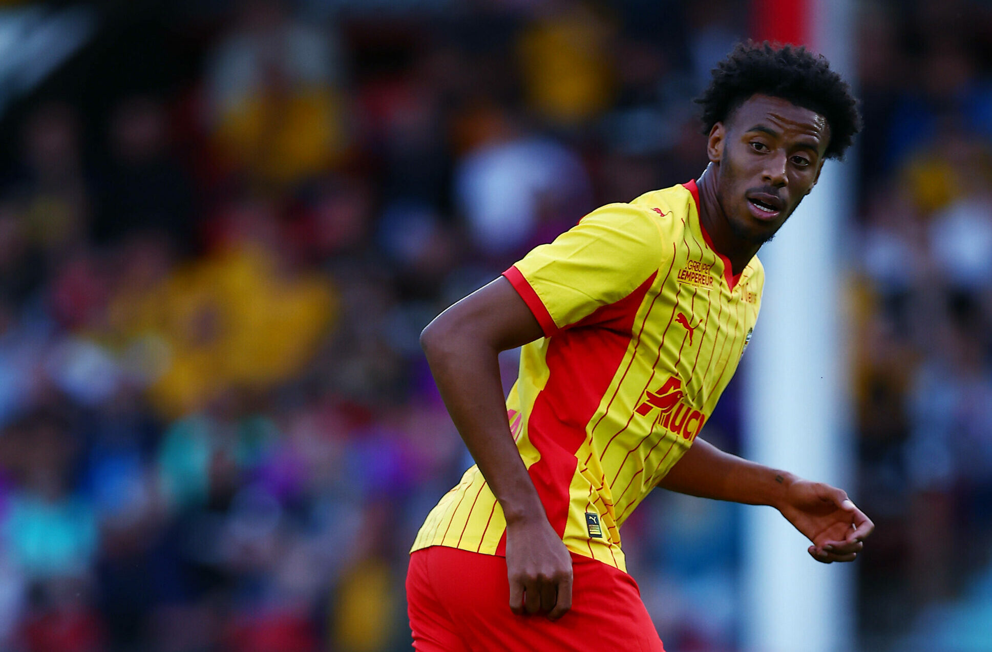 Morgan Guilavogui während eines Testspiels seines Vereins RC Lens