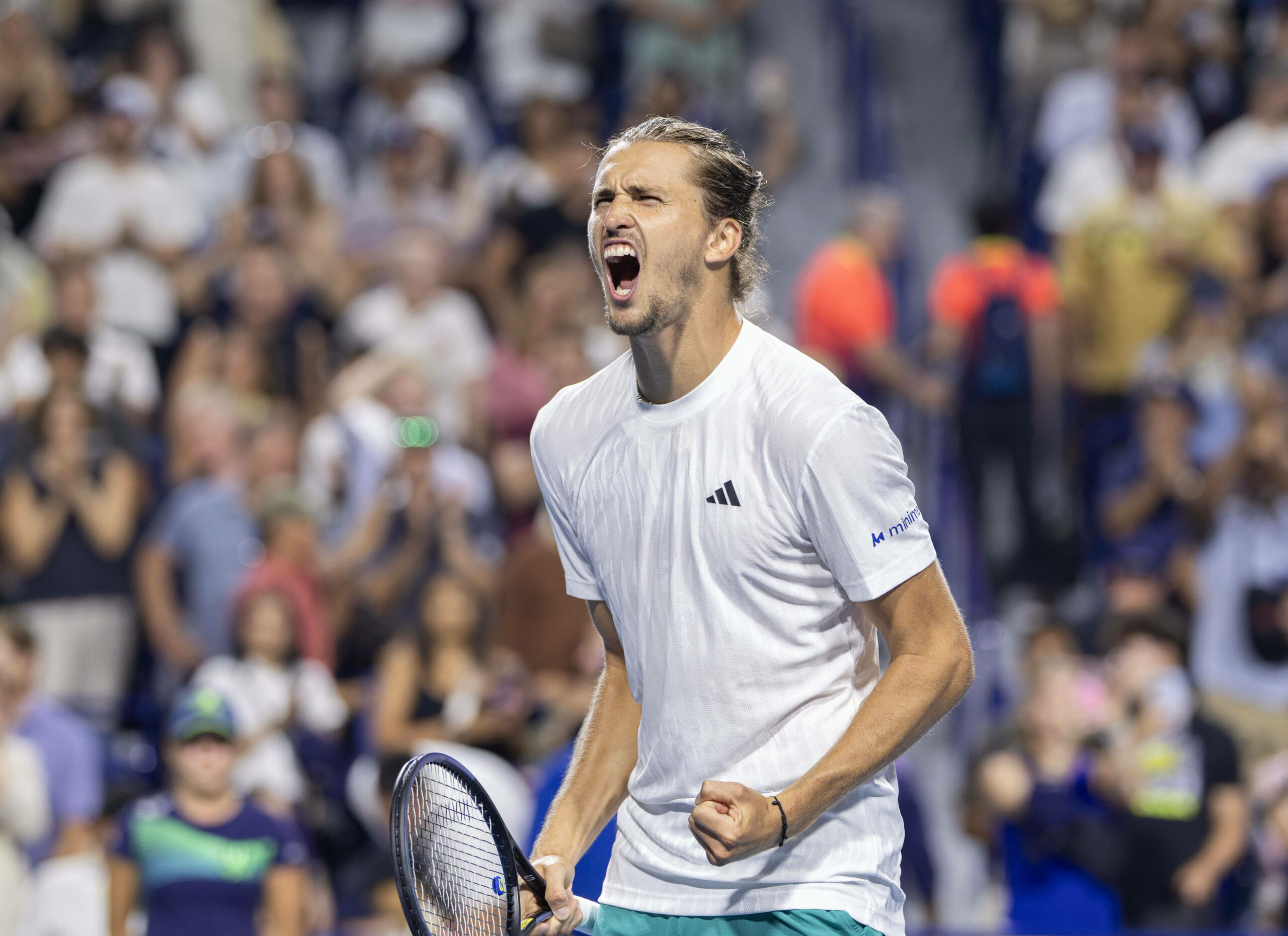 Alexander Zverev jubelt nach Viertelfinale