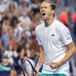 Alexander Zverev jubelt nach Viertelfinale