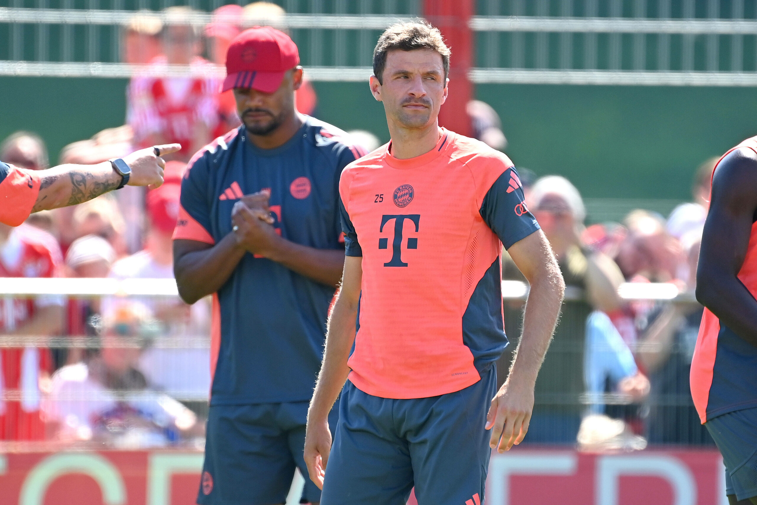 Thomas Müller im Training des FC Bayern