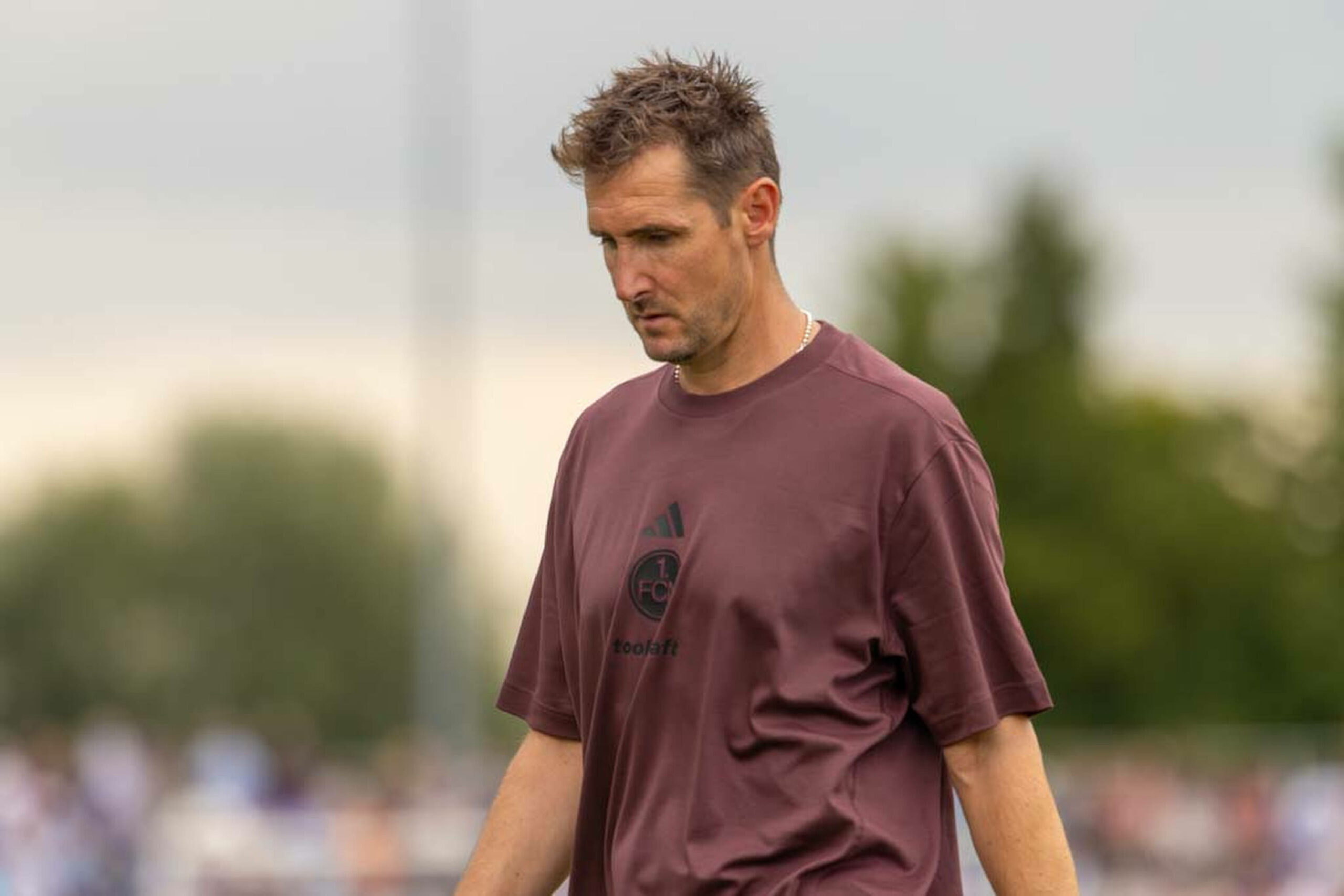 Miroslav Klose guckt enttäuscht