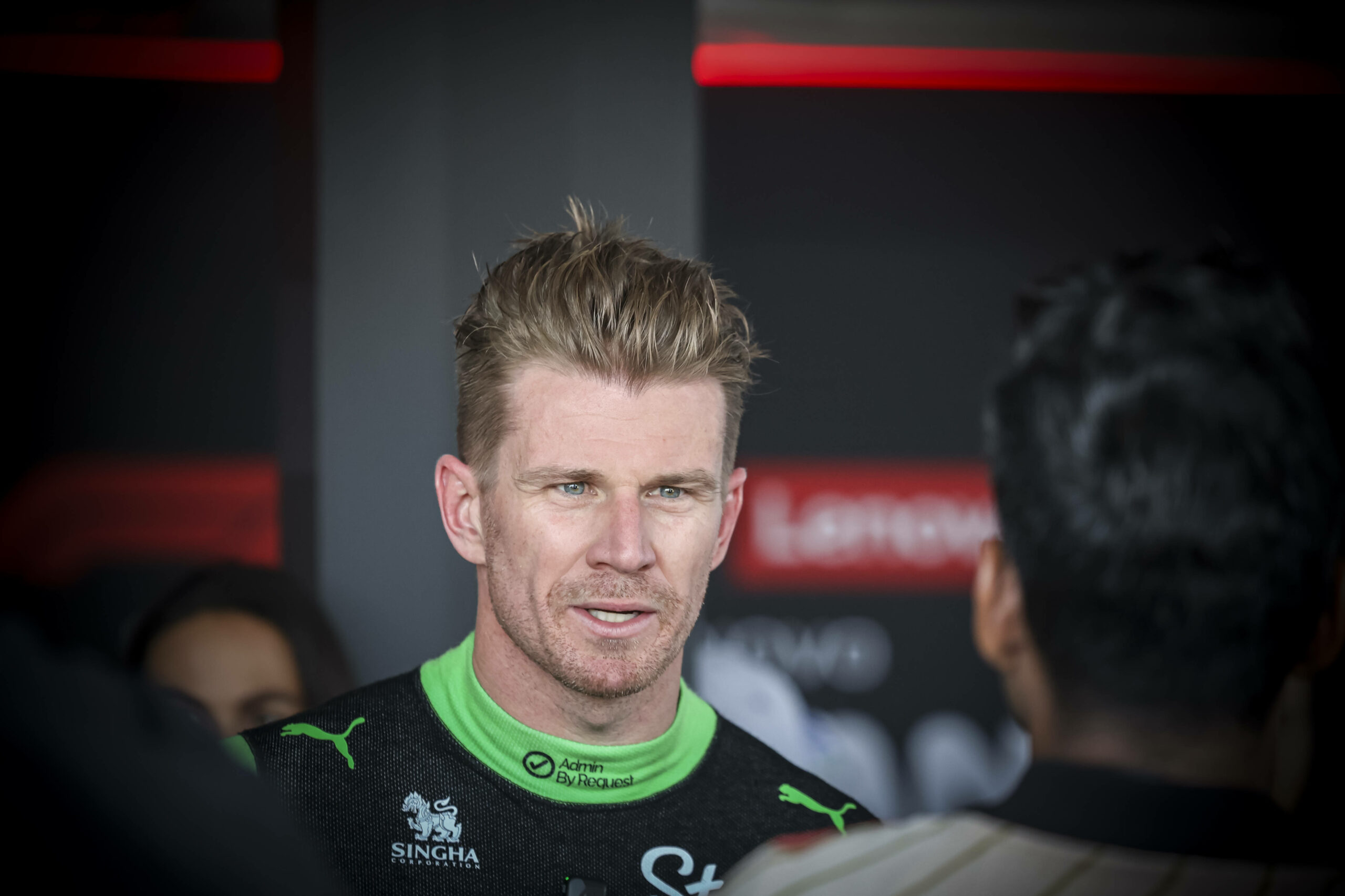 Formel 1: Nico Hülkenberg (Haas) nach dem Großen Preis von Ungarn am Hungaroring in Mogyorod bei Budapest.