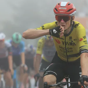 Jonas Vingegaard auf dem Fahrrad