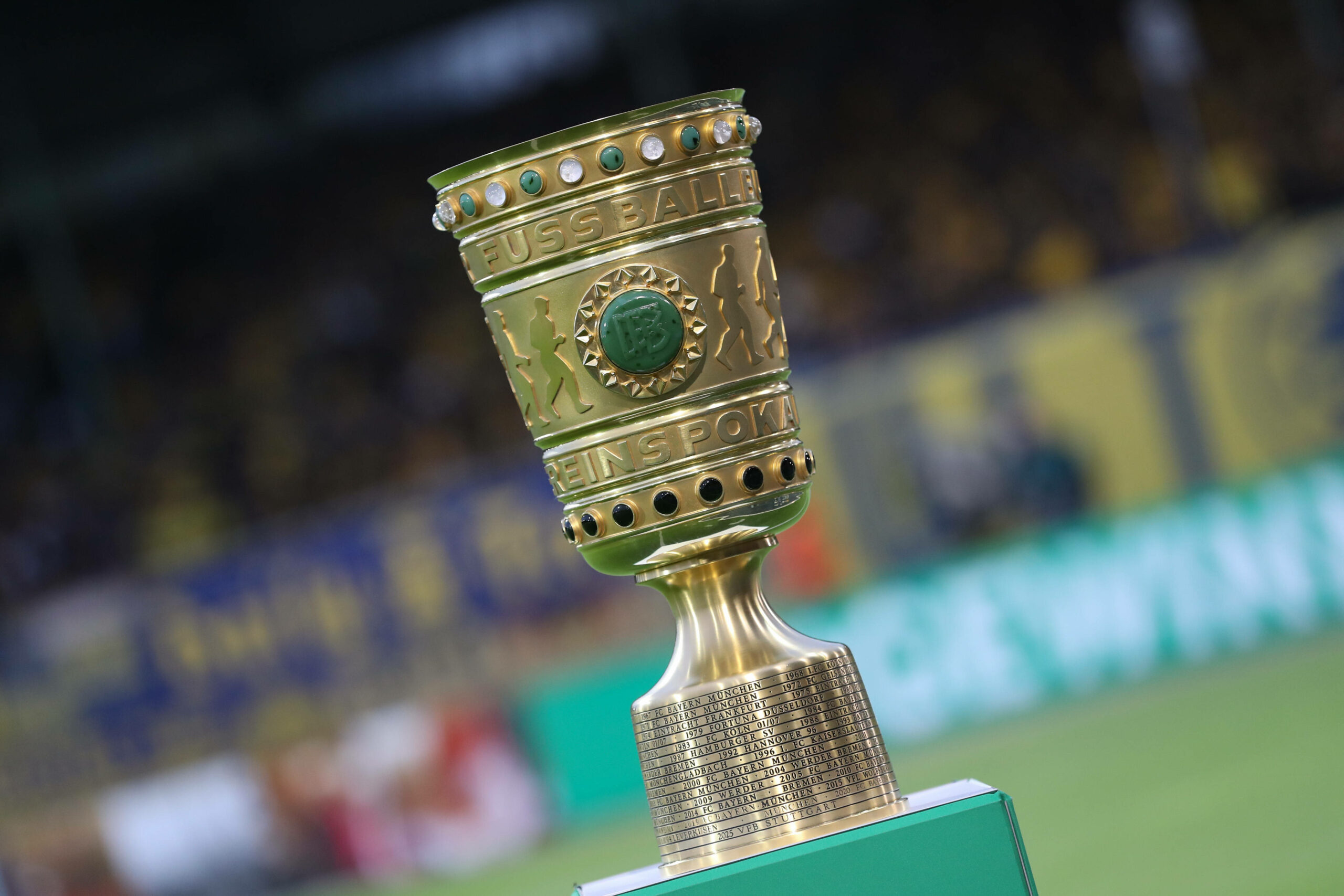 Die zweite Runde des DFB-Pokals wird Ende Oktober ausgespielt.
