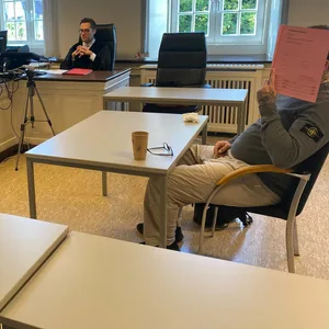 Angeklagter Yannik N. vor Gericht
