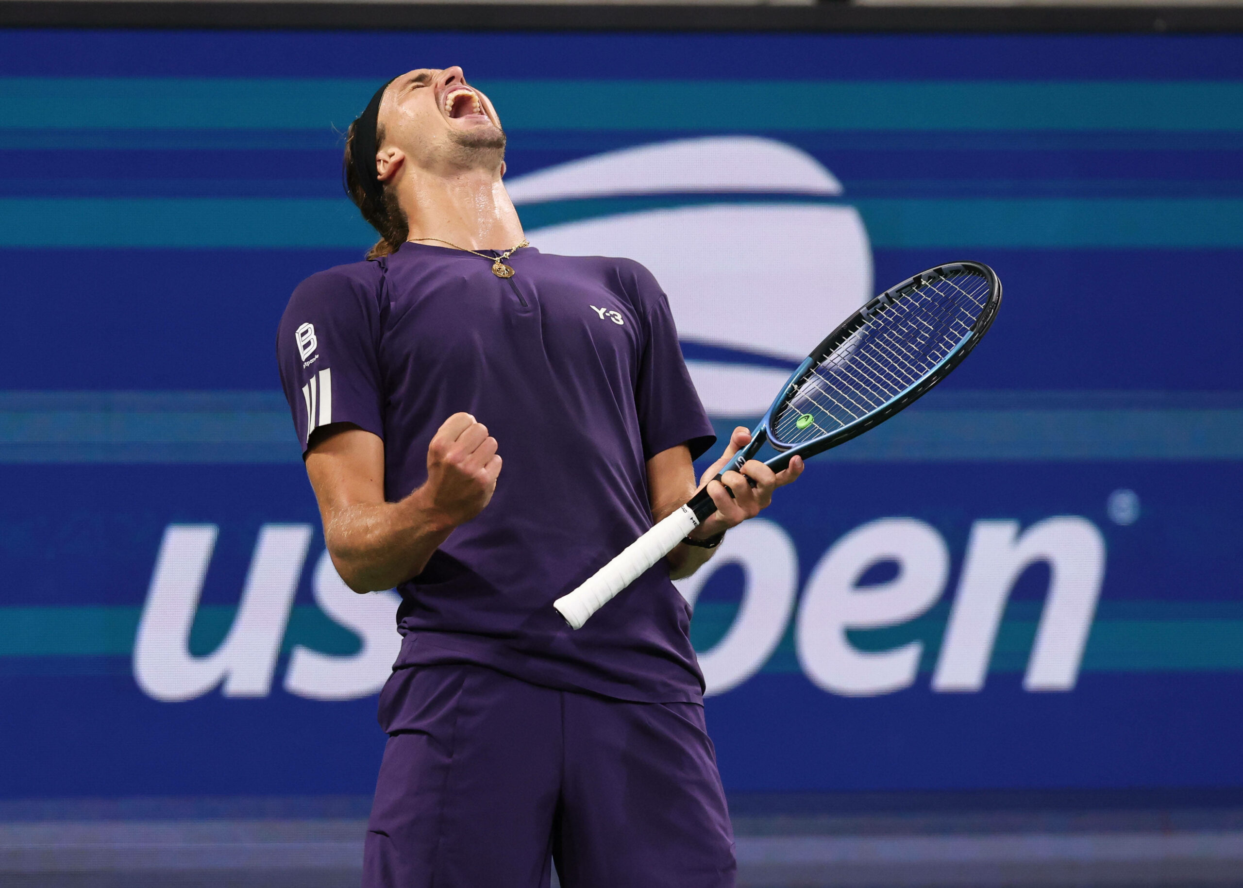 Alexander Zverev jubelt