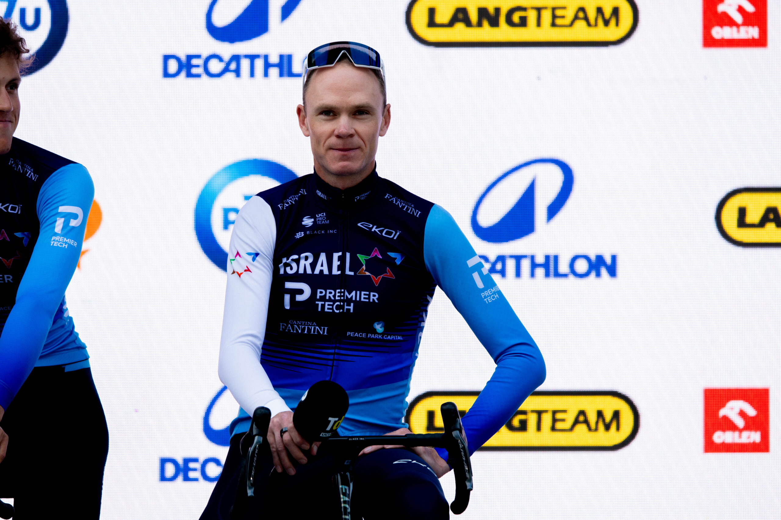 Chris Froome auf dem Fahrrad