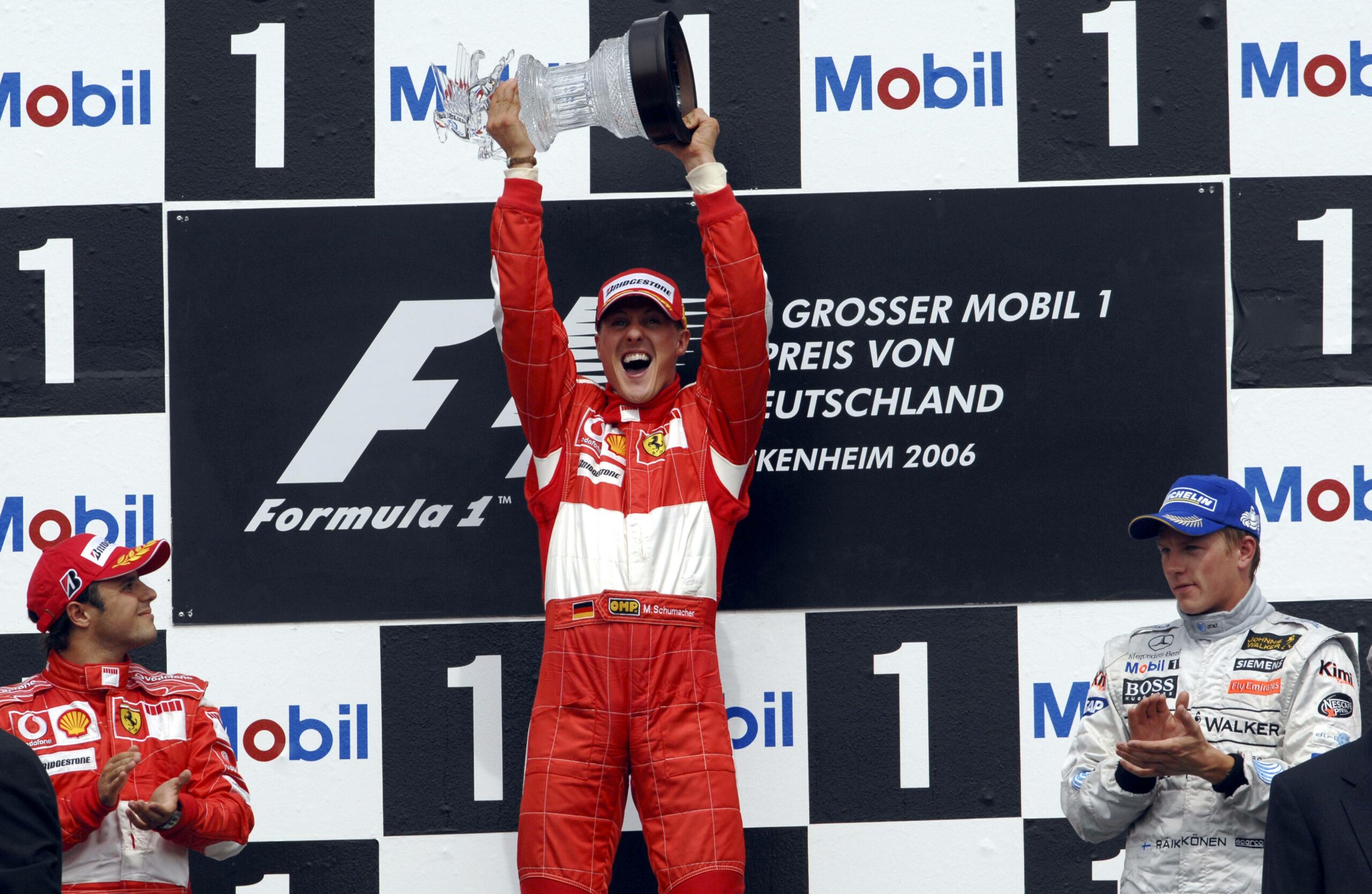Michael Schumacher beim großen Preis von Deutschland