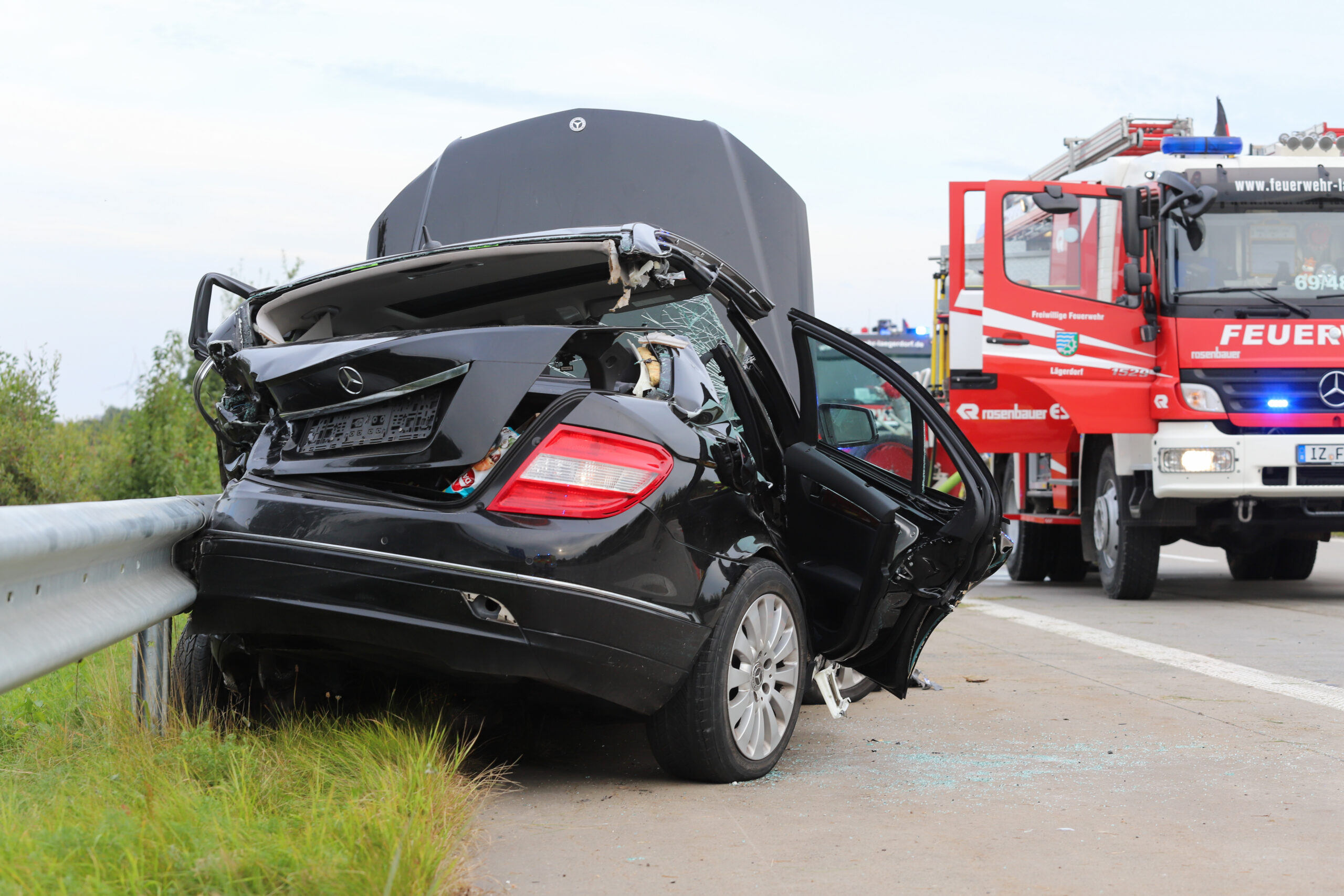 Unfall A23