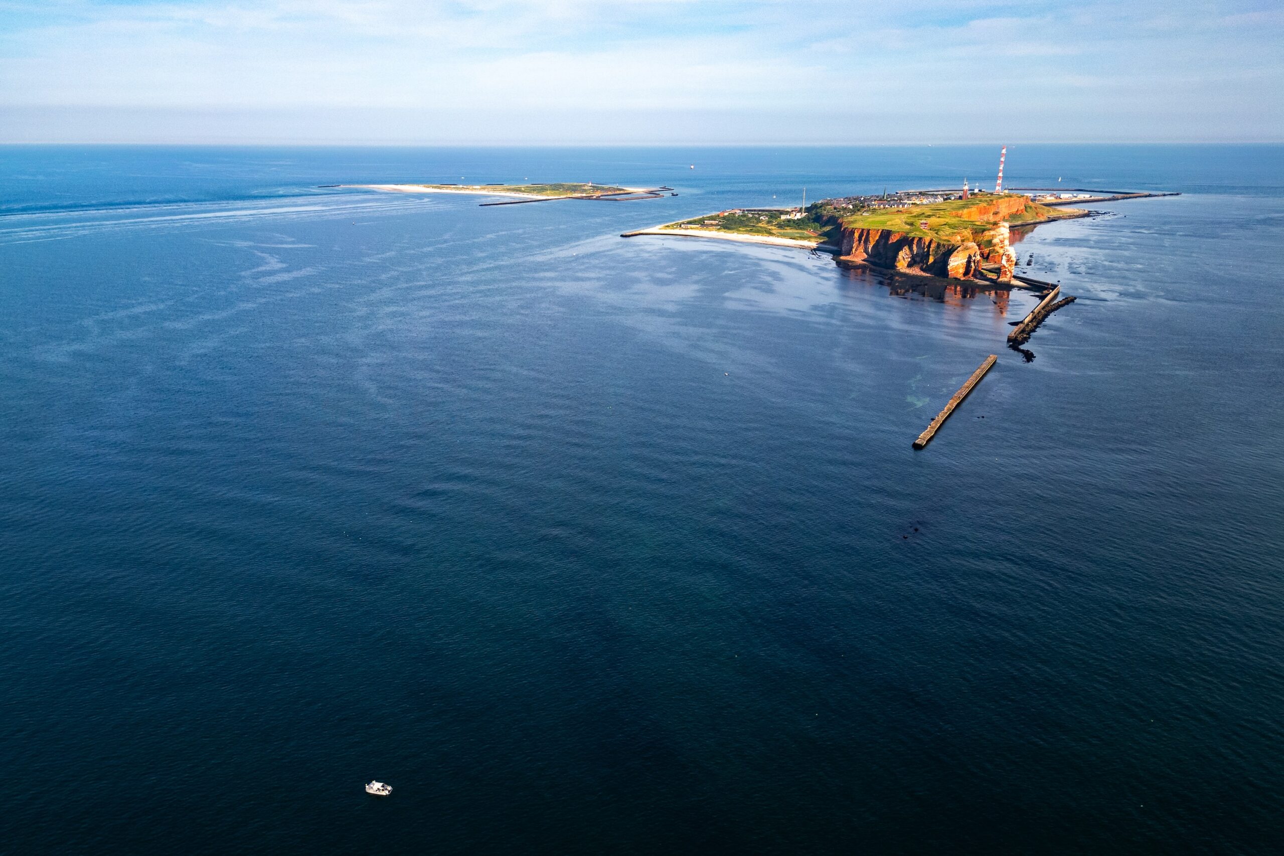 Blick über Helgoland
