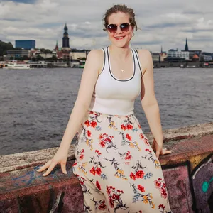 Der Blick vom Aussichtspunkt in Steinwerder ist für MOPO-Redakteurin Pauline Reibe ein Highlight im Bezirk Hamburg-Mitte.