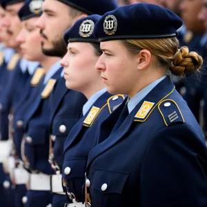 Soldatinnen und Soldaten der Ehrenformation der Bundeswehr (Archivbild).